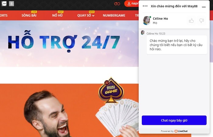Hệ thống CSKH của May88 hoạt động ra sao