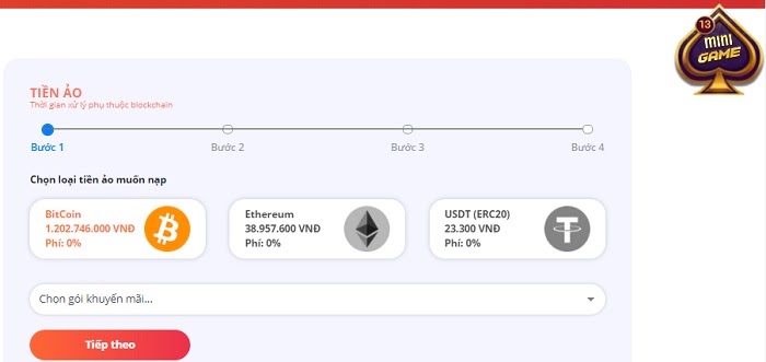 Hướng dẫn nạp tiền/rút tiền tại nhà cái May88