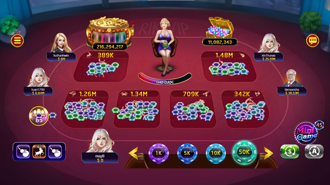 Game bài bầu cua đổi thưởng May88