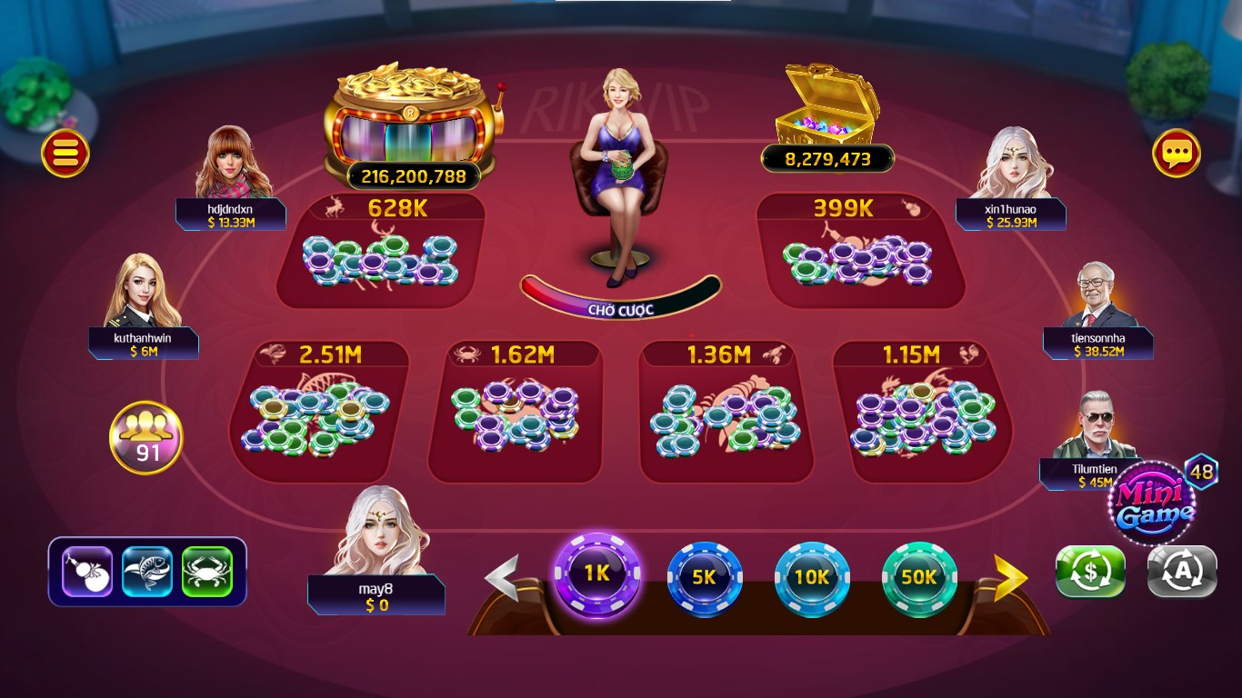 Game bài bầu cua đổi thưởng May88