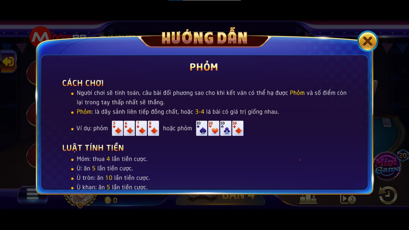 Hình ảnh game bài phỏm May88