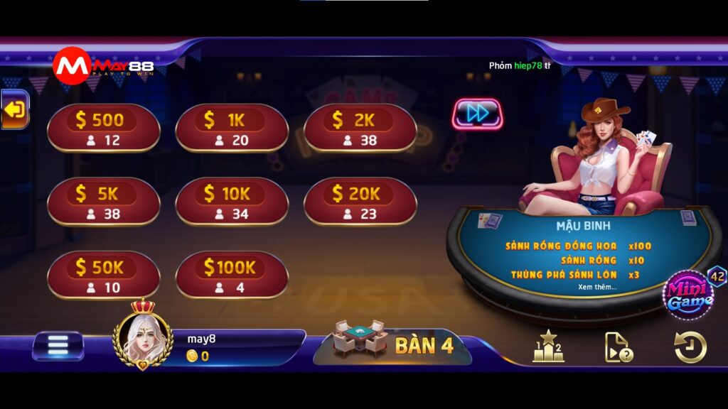 game bai mậu binh May88