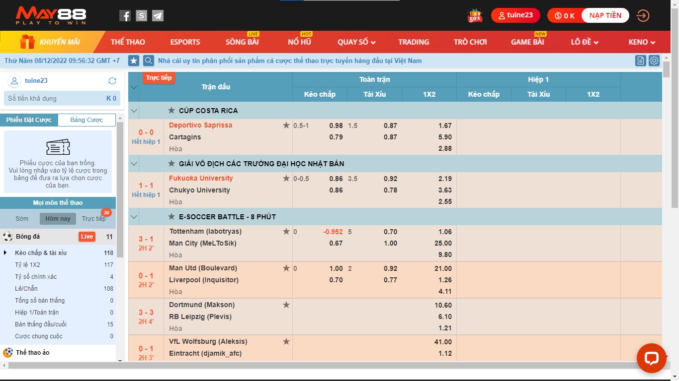 cá độ May88 bao thắng mùa World Cup