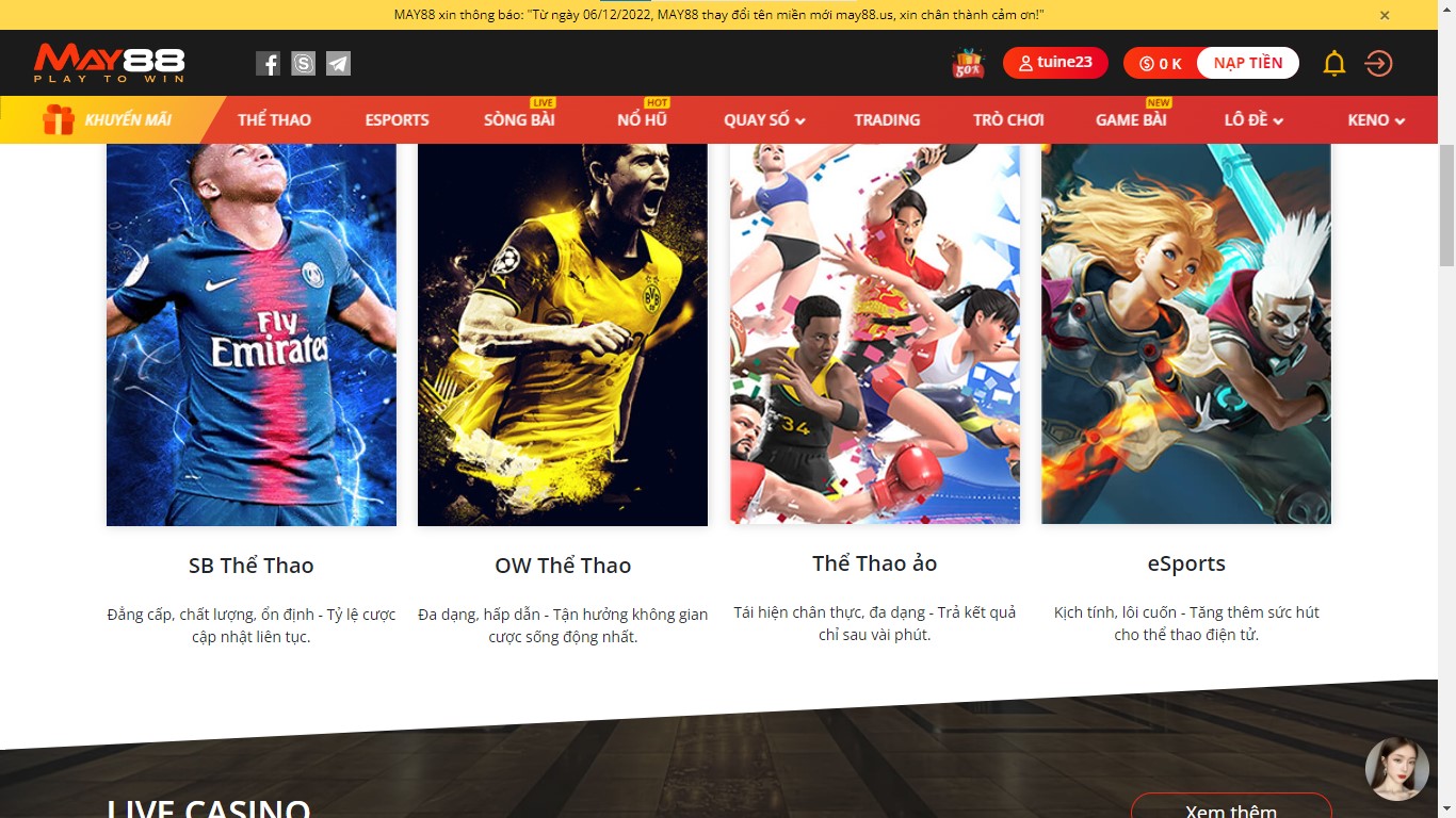 Hướng dẫn cá cược May88 nhanh nhất