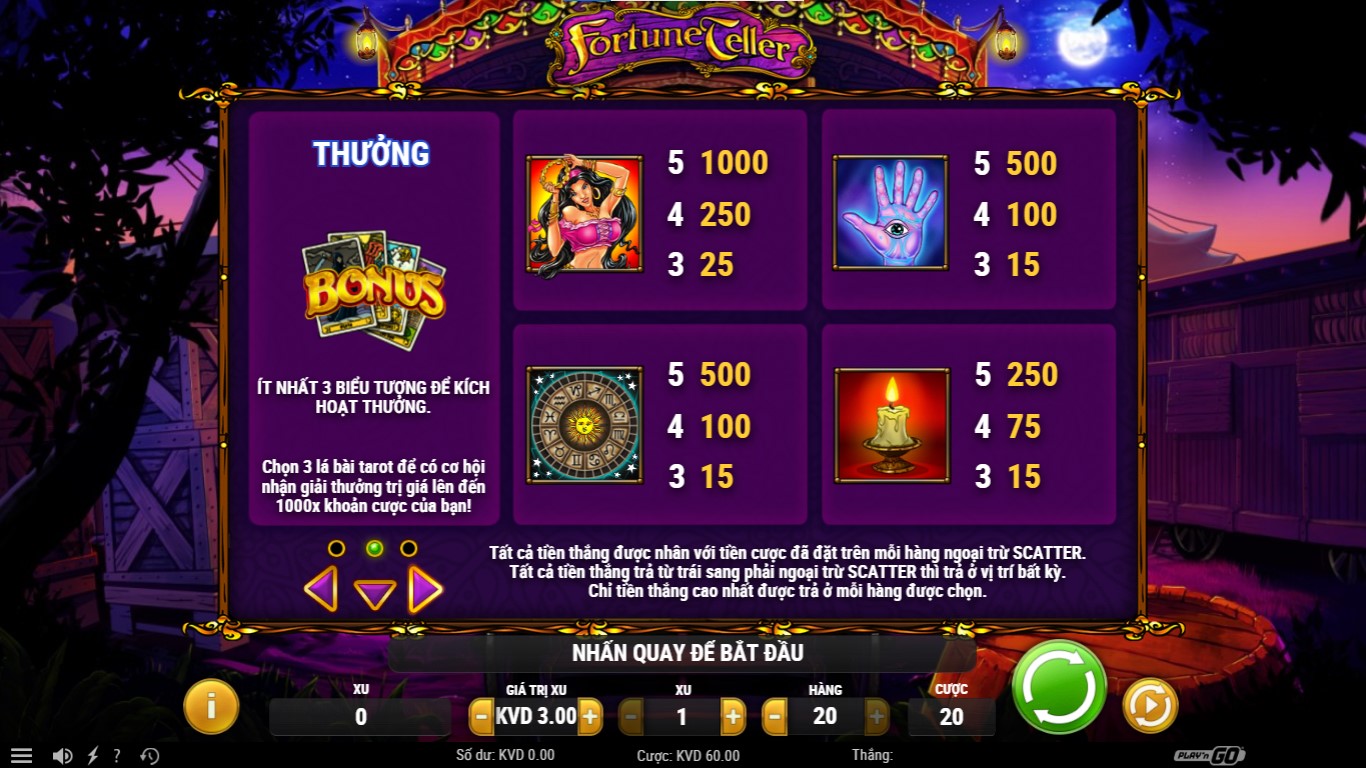 Fortune Teller May88 Game