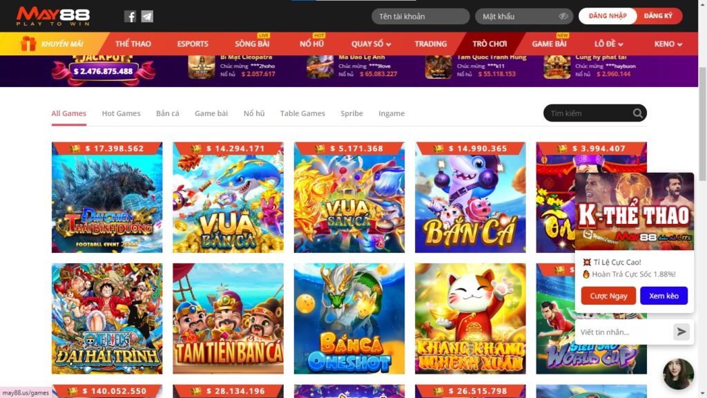 Vua Bắn Cá May88 Club