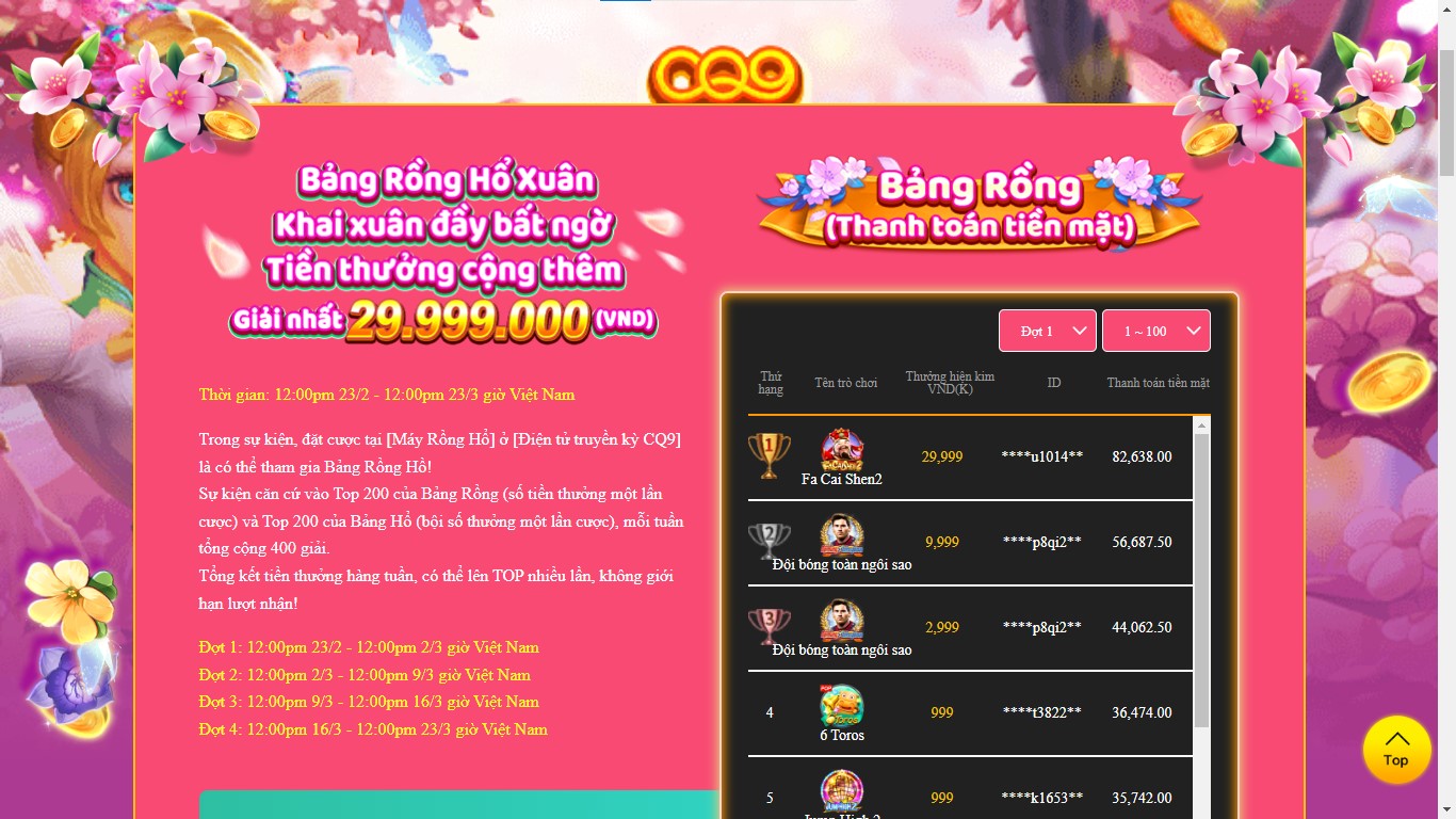May88 giới thiệu sự kiện Rồng Hổ Ghé Chơi - Lộc Về Đến Túi
