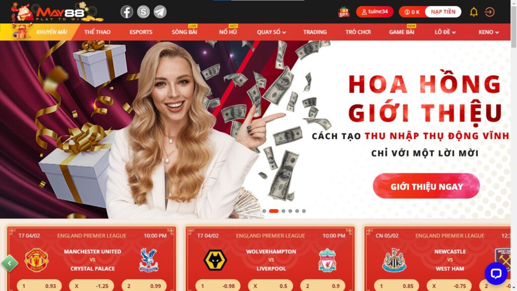 May88 hướng dẫn cược thủ tham gia ưu đãi từ nhà cái!