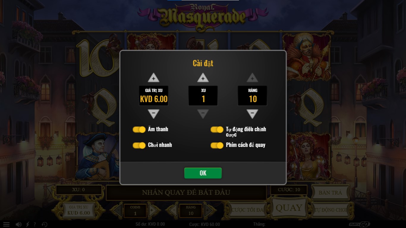 Royal Masquerade May88 Vip