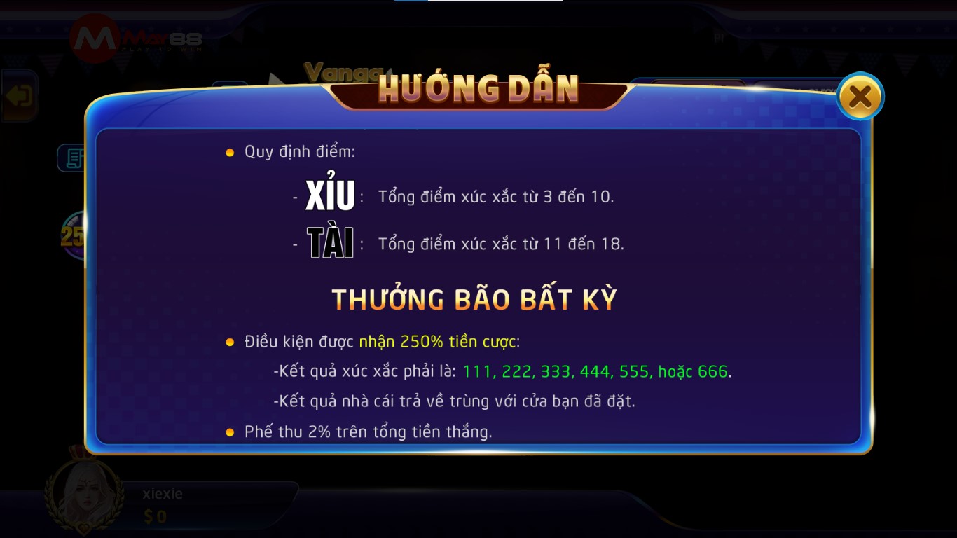 game tài xỉu tại May88 Top