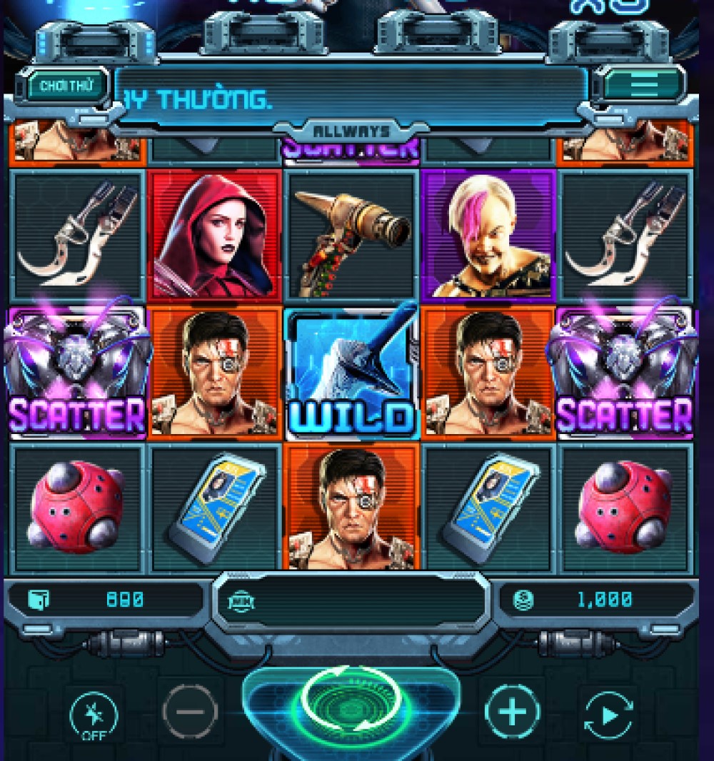 Giao diện game Alita cực kỳ hấp dẫn tại May88 vip