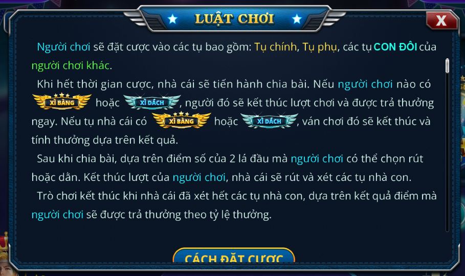 Luật chơi bài xì dách chuẩn nhất tại May88 Club
