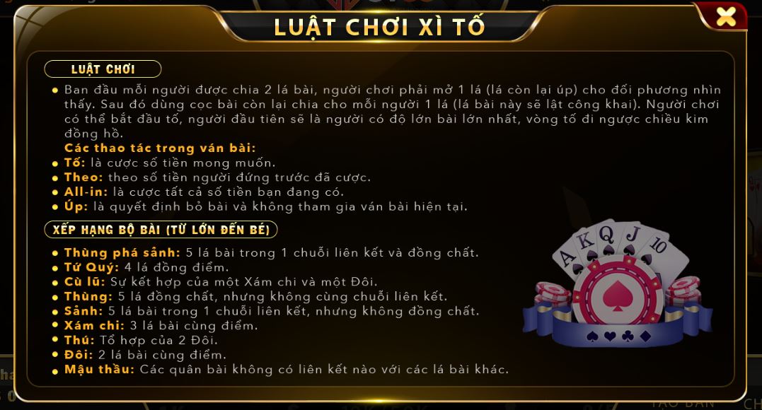 Tiết lộ cách chơi xì tố đơn giản dễ hiểu tại May88