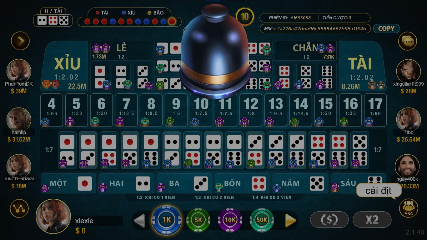 Ingame tài xỉu May88