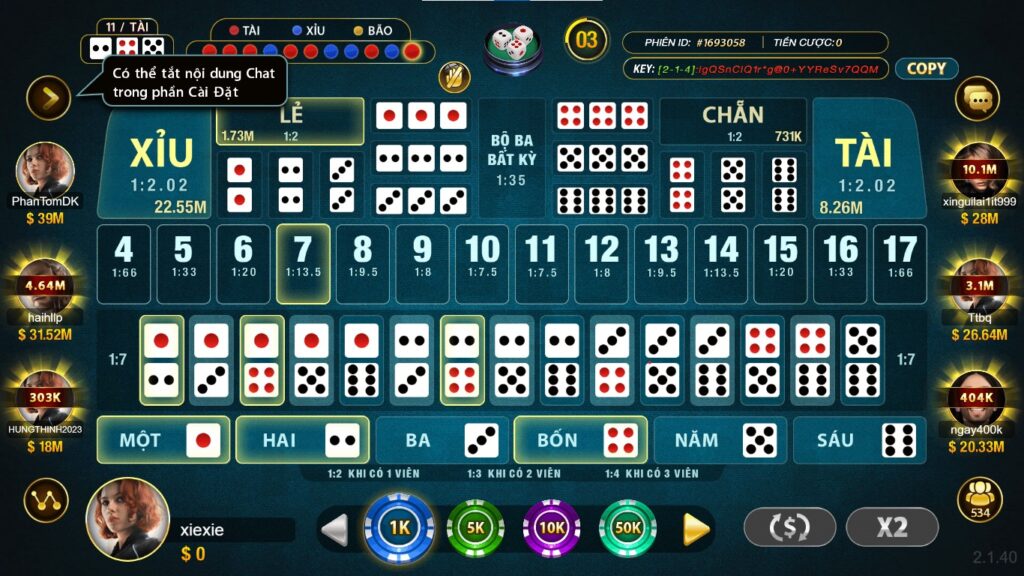 Ingame tài xỉu May88